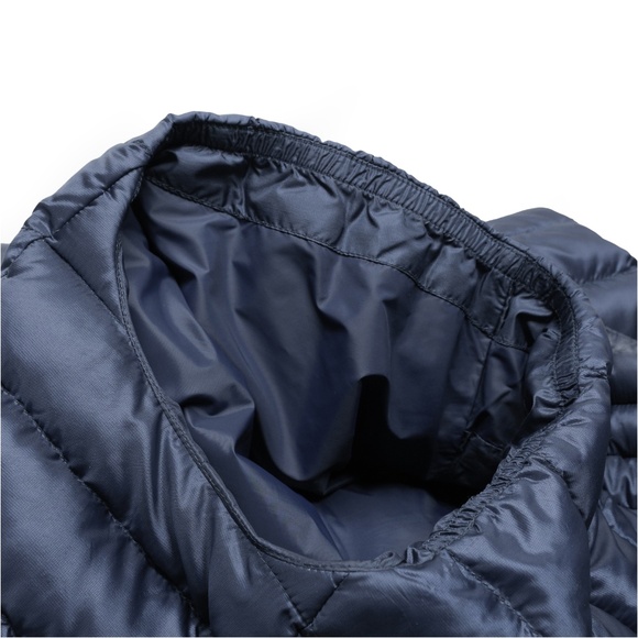 BOGNER White Down 600 Quilted Puffer Vest (Fire+Ice) Navy Full Zipper Size US 10 - Picture 11 of 14